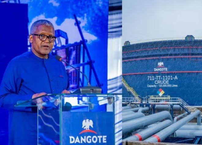 JUST IN: Dangote refinery suspends petrol sales in naira