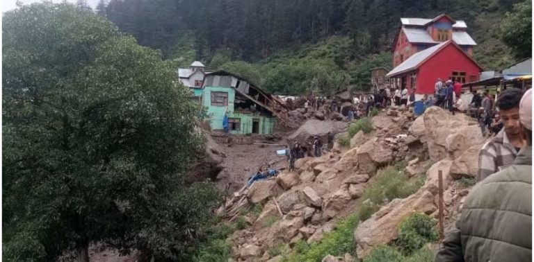 Flood kills 34 in Indian Kashmir mountain village