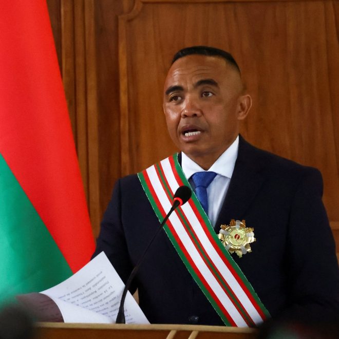 Army colonel, Michael Randrianirina, sworn in as Madagascar president