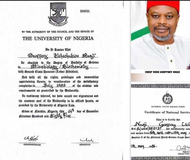 Enugu governor behind my certificate ordeals, Nnaji claims