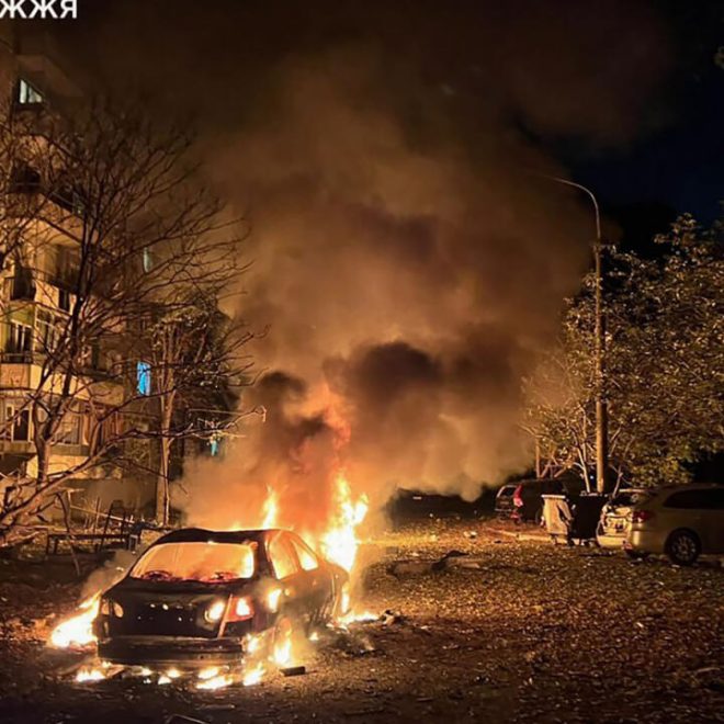 Russian strikes kill five in Ukraine, cause power outages