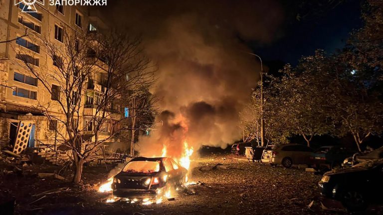 Russian strikes kill five in Ukraine, cause power outages