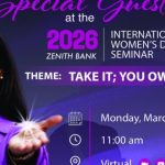 ZENITH BANK SET TO HOST 2026 INTERNATIONAL WOMEN’S DAY SEMINAR IN LAGOS